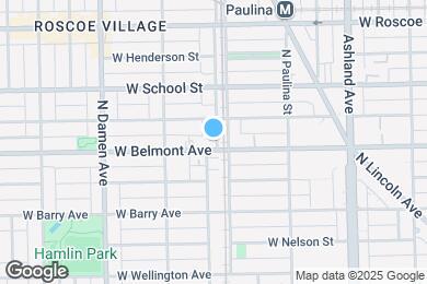 Map image of the property - 1800 W Belmont Ave