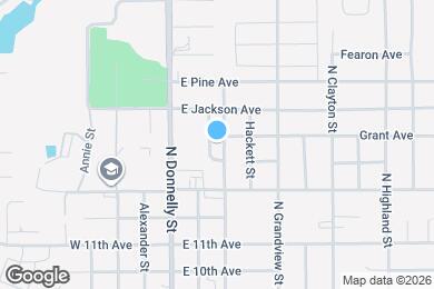 Map image of the property - 1423 N Tremain St