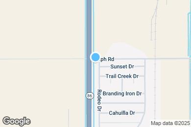 Map image of the property - 1951 Rodeo Dr