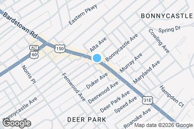 Map image of the property - 1600 Bardstown Rd