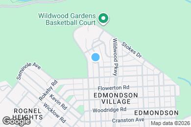 Map image of the property - 1216 N Augusta Ave