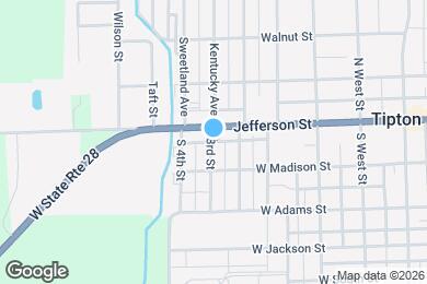 Map image of the property - 115 3rd St