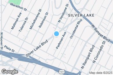 Map image of the property - 712 N Vendome St