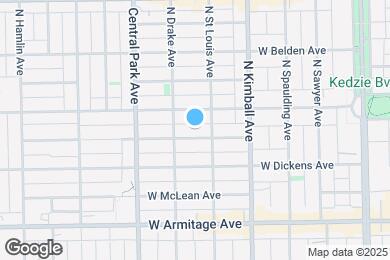 Map image of the property - 3516 W Shakespeare Ave