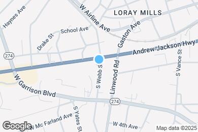 Map image of the property - Room in House on S Webb St