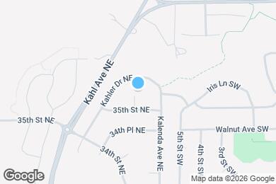 Map image of the property - 3570 Kaiser Ct NE