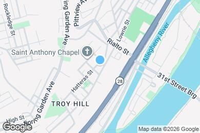 Map image of the property - 1712 Lowrie St