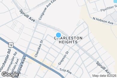 Map image of the property - 3314 Florida Ave