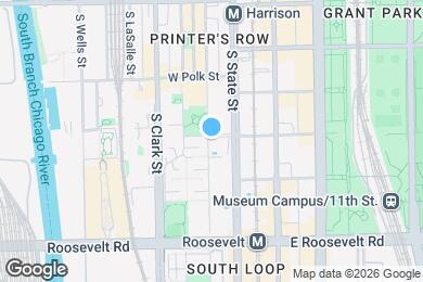 Map image of the property - 1211 S Indiana Ave