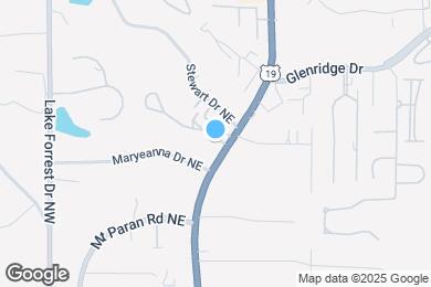 Map image of the property - Southern Trace Apartments