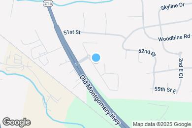 Map image of the property - Landmark Apartments- AL