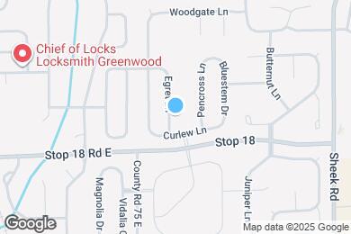Map image of the property - 1495 Egret Ln
