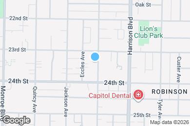 Map image of the property - 2329 Van Buren Ave