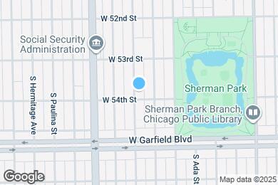 Map image of the property - 5351 S Laflin St
