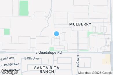 Map image of the property - 10415 E Nopal Ave