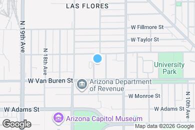 Map image of the property - 327 N 16th Ave