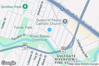 Map image of the property - 2801 Carrolton St