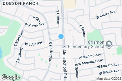 Map image of the property - 2351 S Canton