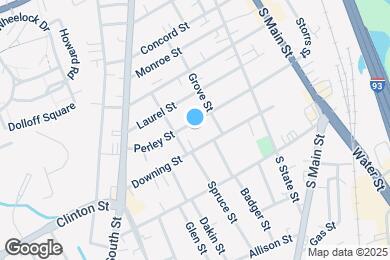 Map image of the property - 41 Perley St