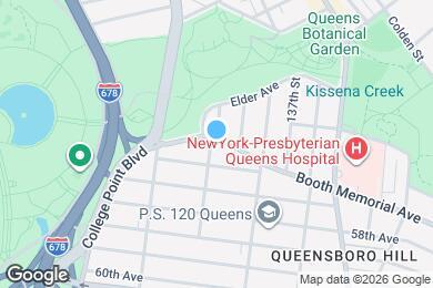 Map image of the property - 134-06 Booth Memorial Ave