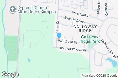 Map image of the property - 242 Iris Trail Dr
