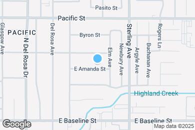 Map image of the property - 25574 E Amanda St