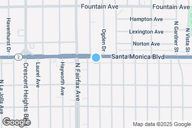 Map image of the property - 1051 N Ogden Dr