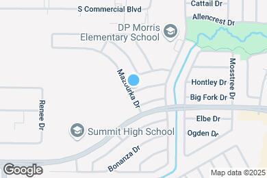 Map image of the property - 1001 Mazourka Dr