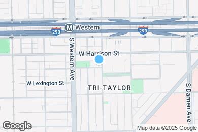 Map image of the property - 624 S Oakley Blvd