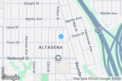 Map image of the property - 3310 Gregory St