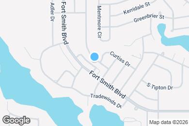 Map image of the property - 710 Leeward Dr