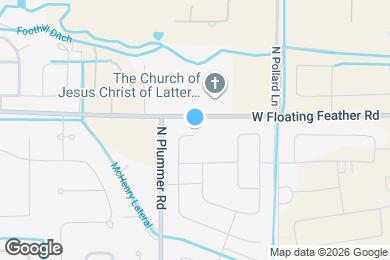 Map image of the property - 9518 W Bowie Ct