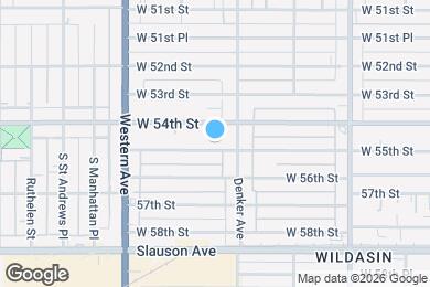 Map image of the property - 1625 W 55th St
