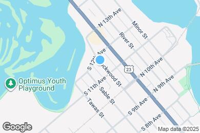 Map image of the property - 1018 Lockwood St