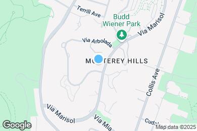 Map image of the property - 4200 Via Arbolada