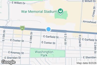 Map image of the property - 1924 Grand Ave