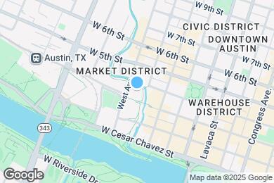 Map image of the property - 301 West Ave.