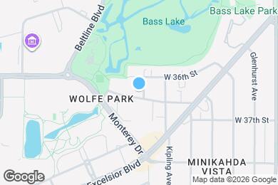 Map image of the property - Lynn Plaza Apartments