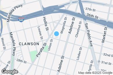 Map image of the property - 1222 32nd St