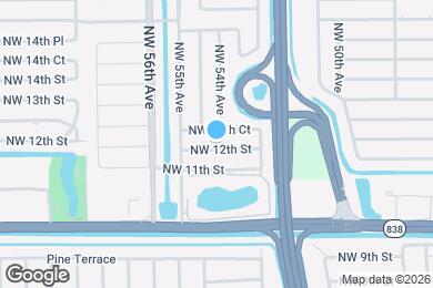 Map image of the property - 5401 NW 12th St