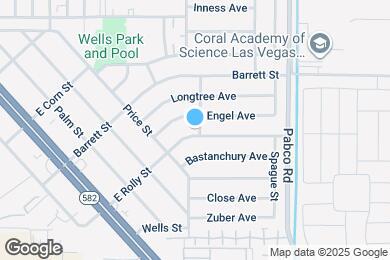 Map image of the property - 425 E Rolly St