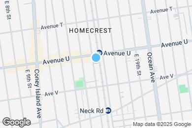 Map image of the property - 2123 E 15th St