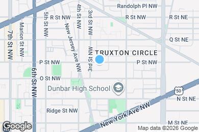 Map image of the property - 226 P St NW