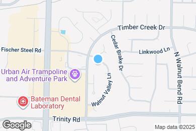 Map image of the property - 8141 Walnut Valley Cove