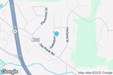 Map image of the property - 1418 Galesburg St