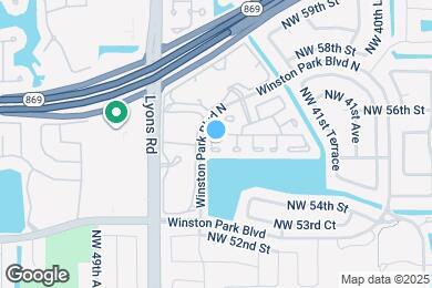 Map image of the property - 5498 NW 45th Way