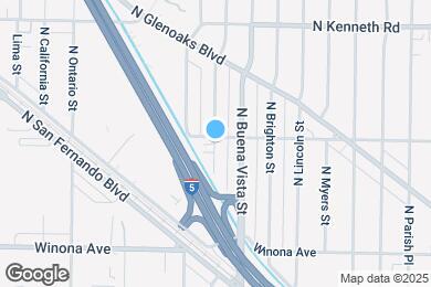 Map image of the property - 2694 N Frederic St