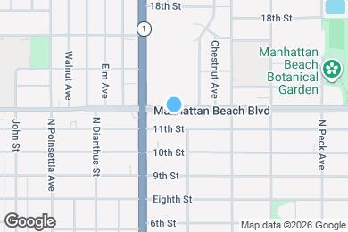 Map image of the property - 1140 Manhattan Beach Blvd
