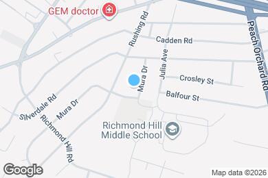 Map image of the property - 3411 Mura Dr