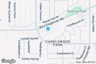 Map image of the property - 3743 Candleglenn